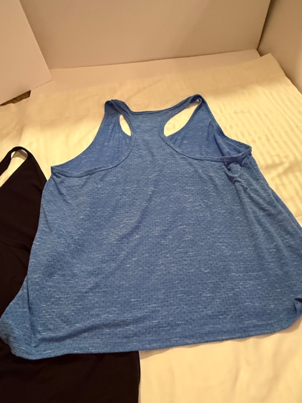 Bundle Athletic Racerback Tank Top - Black and Blue - Picture 8 of 13